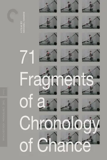 Poster to the movie "71 Fragments of a Chronology of Chance" #1101462