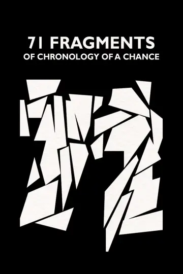 Poster to the movie "71 Fragments of a Chronology of Chance" #1101468