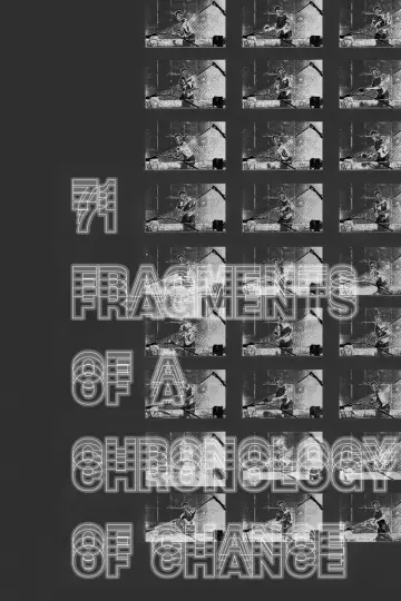 Poster to the movie "71 Fragments of a Chronology of Chance" #1192176