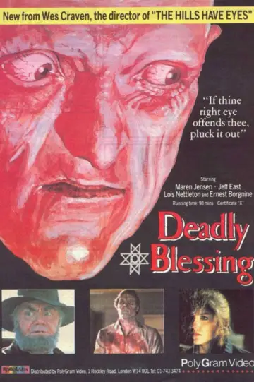 Poster to the movie "Deadly Blessing" #1078122