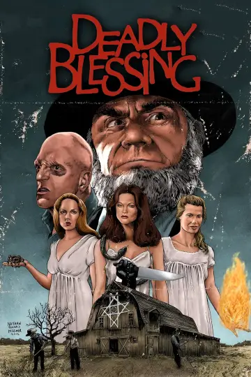 Poster to the movie "Deadly Blessing" #1078127