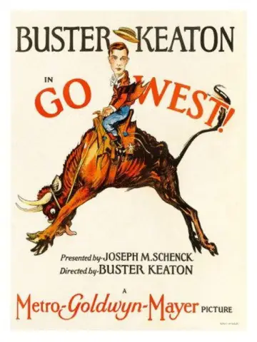 Poster to the movie "Go West" #1116854