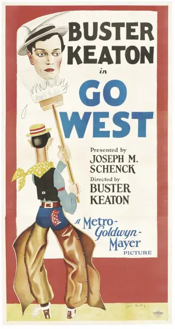 Poster to the movie "Go West" #1116856