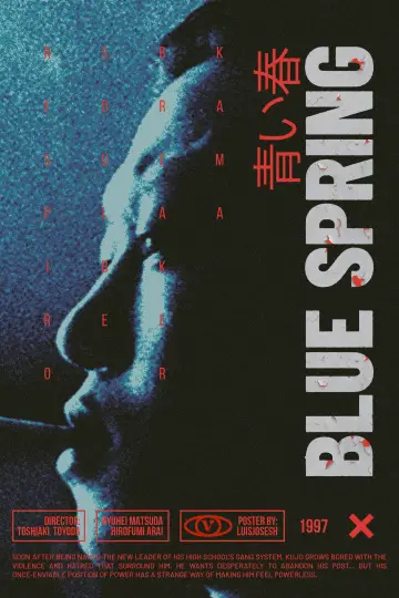 Poster to the movie "Blue Spring" #1683205