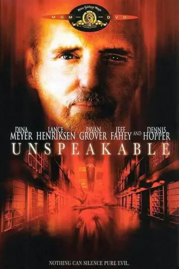 Poster to the movie "Unspeakable" #705932