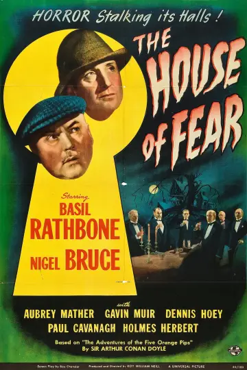 Poster to the movie "The House of Fear" #1053704