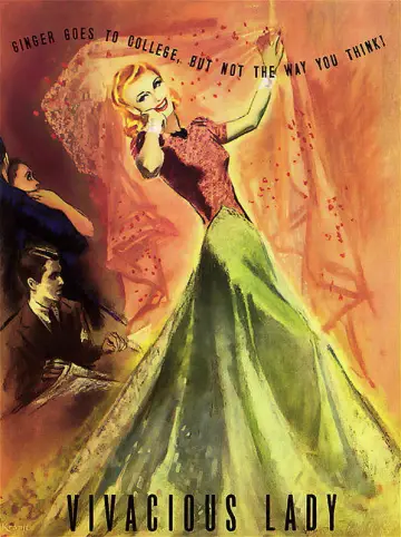 Poster to the movie "Vivacious Lady" #1131063