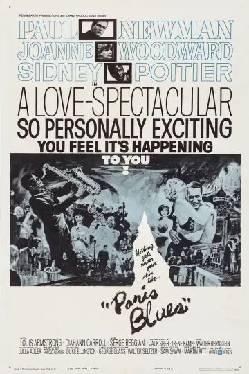 Poster to the movie "Paris Blues" #1902581