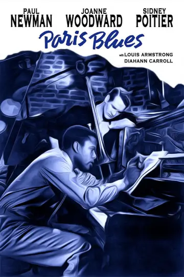 Poster to the movie "Paris Blues" #1902586