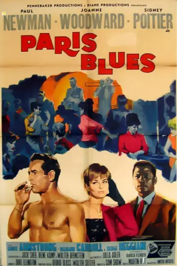 Poster to the movie "Paris Blues" #1902588