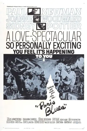 Poster to the movie "Paris Blues" #1902590