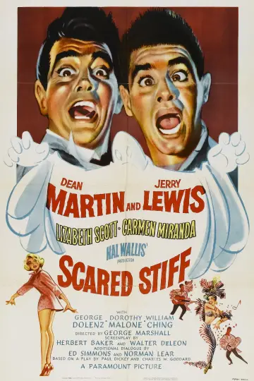 Poster to the movie "Scared Stiff" #1126400