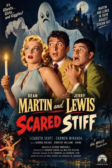 Poster to the movie "Scared Stiff" #1653204