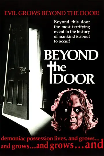 Poster to the movie "Beyond the Door" #1124863