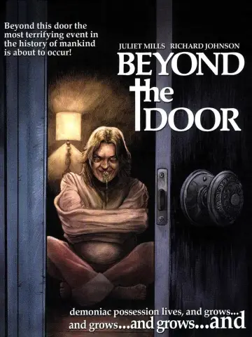 Poster to the movie "Beyond the Door" #1124868