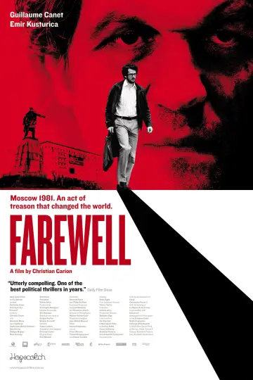 Poster to the movie "Farewell" #1866728