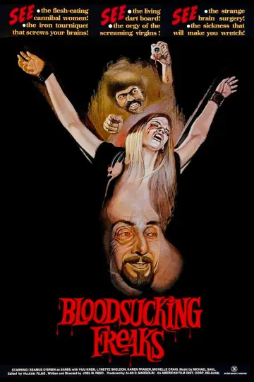 Poster to the movie "Bloodsucking Freaks" #1079775