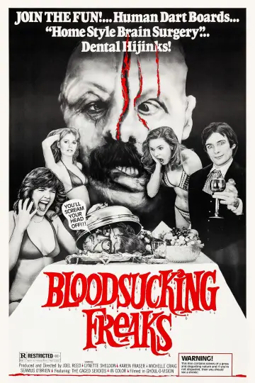 Poster to the movie "Bloodsucking Freaks" #1079777