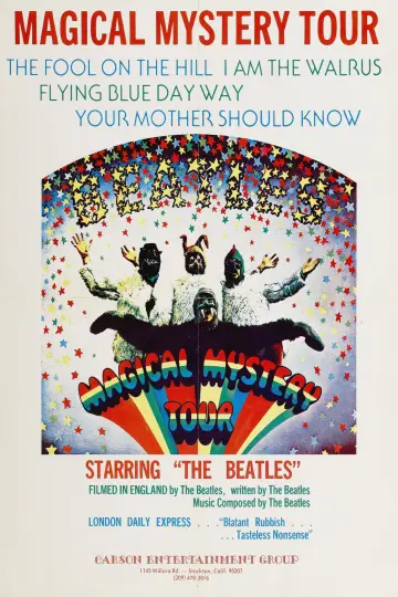 Poster to the movie "Magical Mystery Tour" #1034042