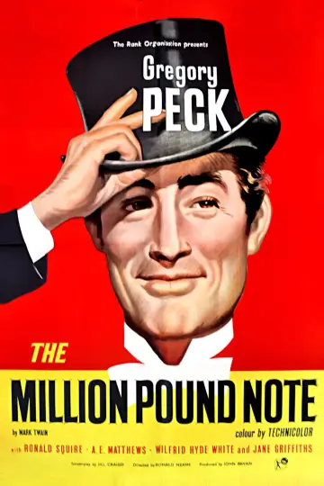 Poster to the movie "The Million Pound Note" #916544