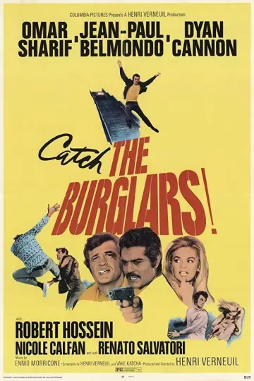 Poster to the movie "The Burglars" #1111175