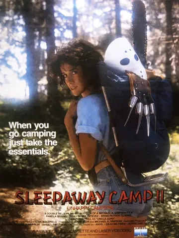Poster to the movie "Sleepaway Camp II: Unhappy Campers" #1047491