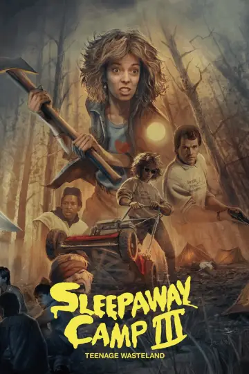 Poster to the movie "Sleepaway Camp III: Teenage Wasteland" #1058887