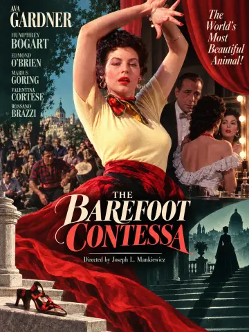 Poster to the movie "The Barefoot Contessa" #1649953