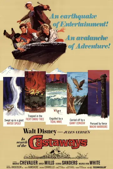 Poster to the movie "In Search of the Castaways" #1852874