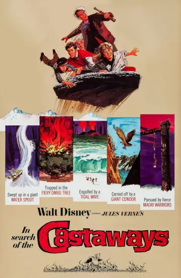 Poster to the movie "In Search of the Castaways" #1852875