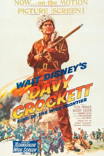 Poster to the movie "Davy Crockett, King of the Wild Frontier" #1871511