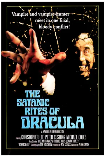 Poster to the movie "The Satanic Rites of Dracula" #1045690