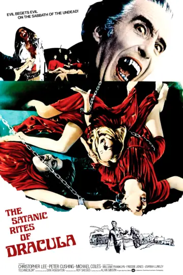 Poster to the movie "The Satanic Rites of Dracula" #1045698