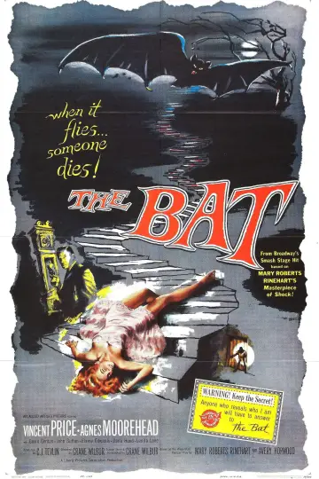 Poster to the movie "The Bat" #1103154