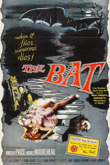 Poster to the movie "The Bat" #1103161