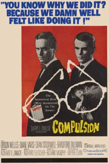 Poster to the movie "Compulsion" #1038013
