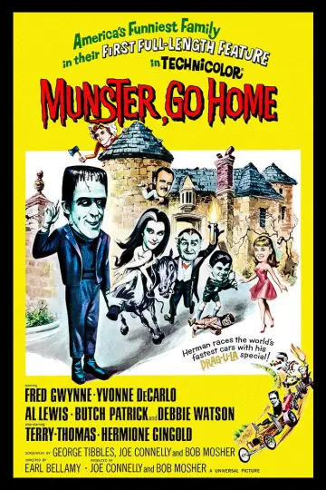 Poster to the movie "Munster, Go Home!" #1105862