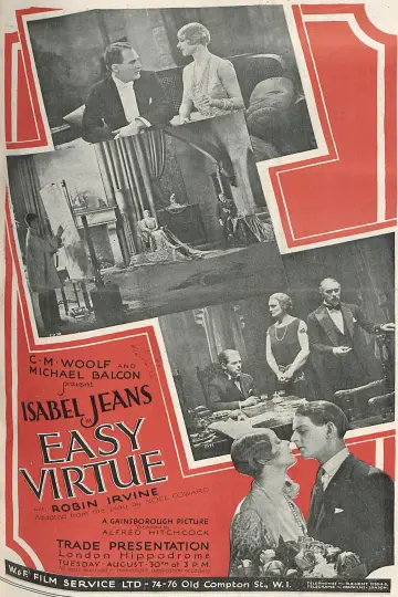 Poster to the movie "Easy Virtue" #722743