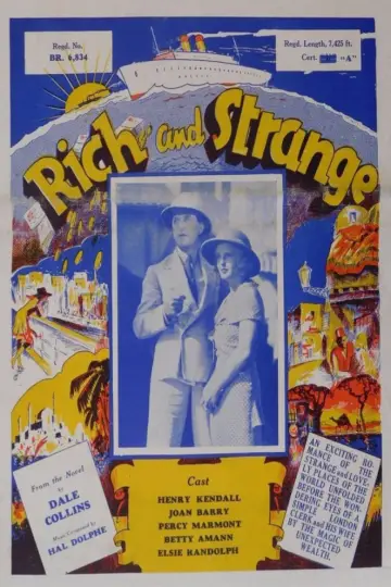 Poster to the movie "Rich and Strange" #1811338