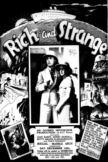 Poster to the movie "Rich and Strange" #1811340