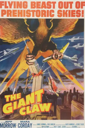 Poster to the movie "The Giant Claw" #1116976