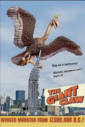 Poster to the movie "The Giant Claw" #1116982