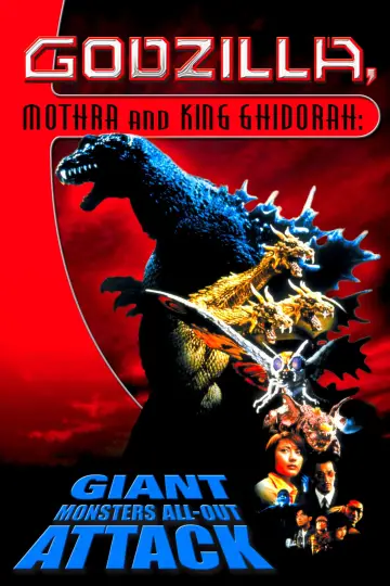 Poster to the movie "Godzilla, Mothra and King Ghidorah: Giant Monsters All-Out Attack" #903643