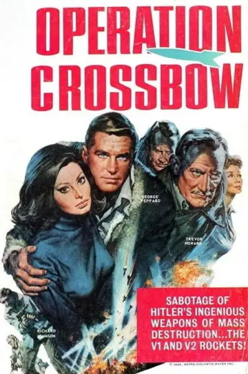 Poster to the movie "Operation Crossbow" #883804