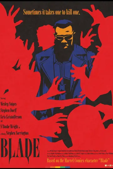 Poster to the movie "Blade" #1643311