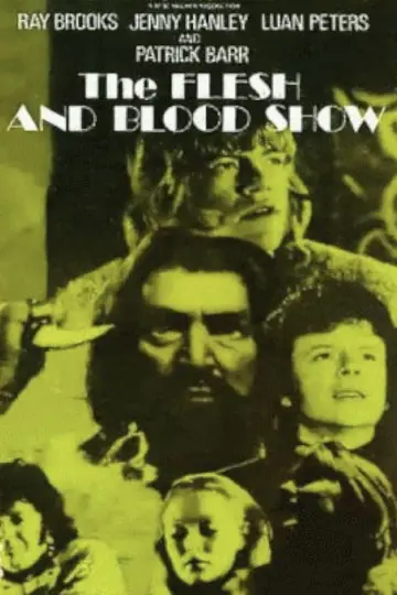 Poster to the movie "The Flesh and Blood Show" #946462