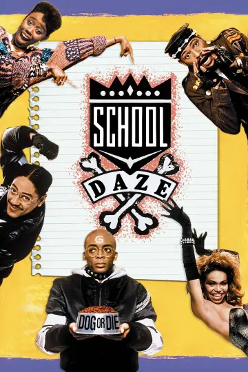 Poster to the movie "School Daze" #1057536