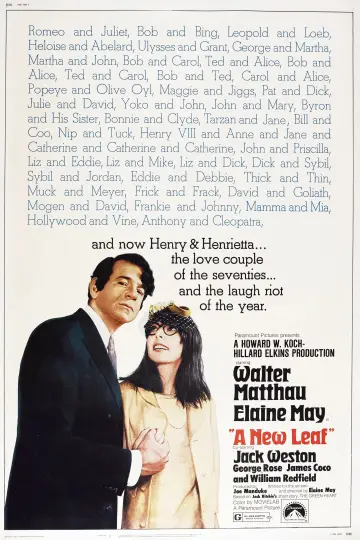 Poster to the movie "A New Leaf" #1617868