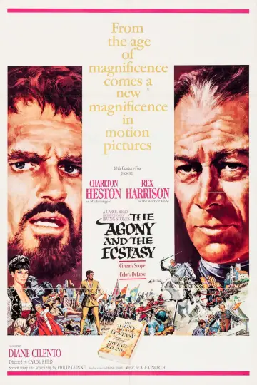 Poster to the movie "The Agony and the Ecstasy" #1065804
