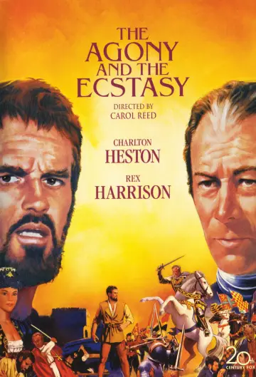Poster to the movie "The Agony and the Ecstasy" #1065806